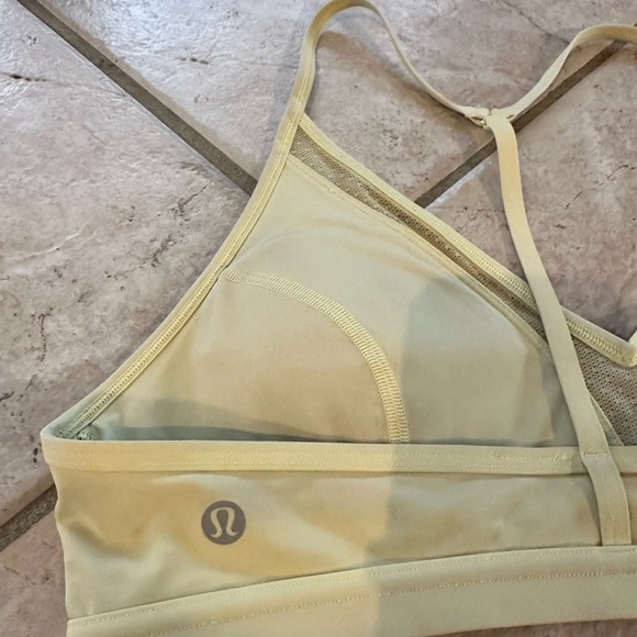 2for1 Yellow and Blue Lululemon Sport Bras Size 10 - Picture 6 of 7